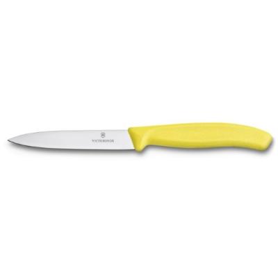 victorinox couteau à légumes swissclassic, 10 cm, jaune