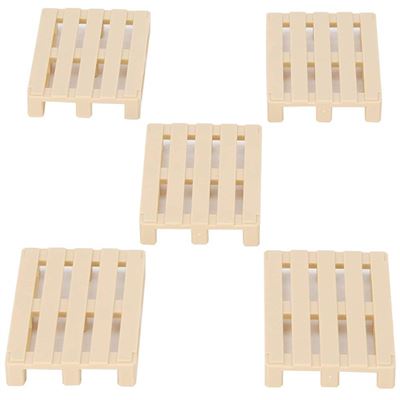 BRUDER - 45004 - Set Europalettes 5 Pièces - Beiges