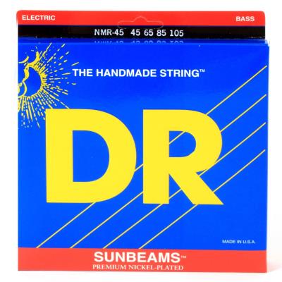 Cordes DR NMR-45 MT-10 SUNBEAM BASS 45-105 MEDIUM 4 CORDES Cordes guitares basses