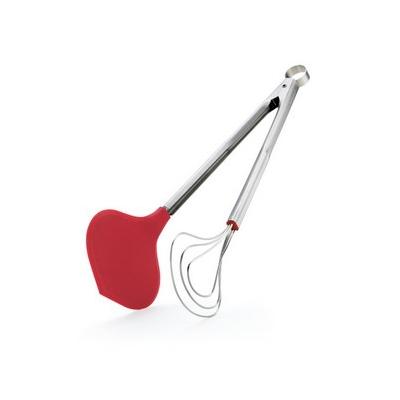 CUISIPRO 74717405 PINCE À POISSON EN SILICONE ROUGE 33 CM