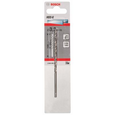 Foret à Métaux Rectifiés Hss-G Din 340 Série Longue Ø9.0Mm Longueur 175Mm Bosch 2608595689