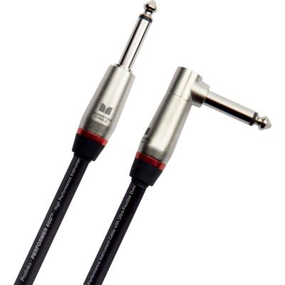 Accessoires Guitares Monster Cable P600-I-1.5 Performer 600 Instrument 45Cm Cable Jack Guitare