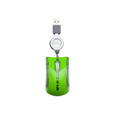 Esperanza EM109G - muis - USB - groen
