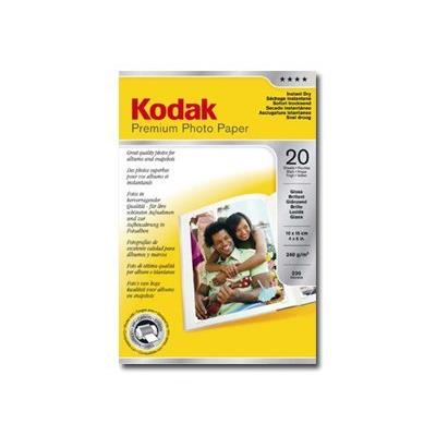 Kodak Premium Photo Paper - papier photo - 20 feuille(s) - Papier  d'impression - Achat & prix