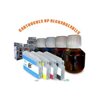 Pack 4 Cartouches Rechargeables HP 940 - Compatibles ENCROS, Neuves, Made In France