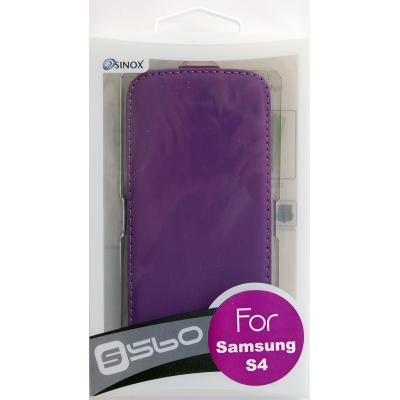 SX75 /SGS4-560PRPL/Samsung GS4 FlapCase Violet