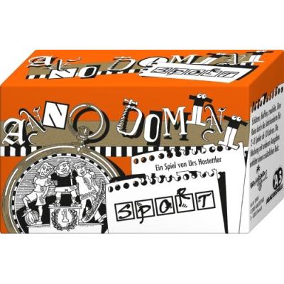 ABACUSSPIELE - 9001 - JEU DE SOCIÉTÉ ANNO DOMINI, SPORT - LANGUE: ALLEMANDE