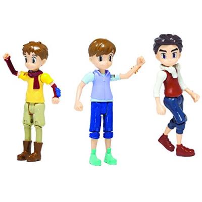 Figurine 3 modã..les 8 cm multicolore
