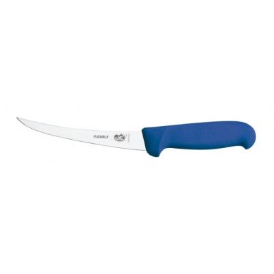 Couteau à désosser lame renversée flexible 15cm, manche fibrox bleu V