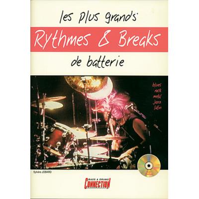 Méthodes et pédagogie PLAY MUSIC PUBLISHING JOBARD SYLVERE - GRANDS RYTHMES & BREAKS + CD - BATTERIE Batterie