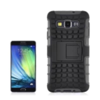 Samsung Galaxy A3 Coque Housse Plastique Noir Armure