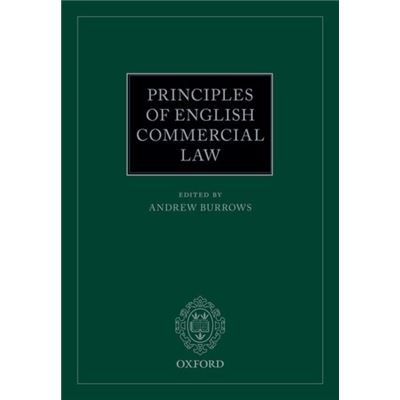 Principles Of English Commercial Law (Paperback)