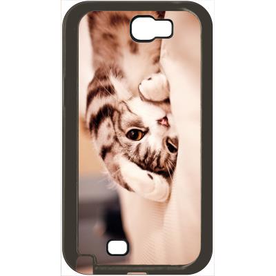 Coque samsung note 2 chaton fatigue