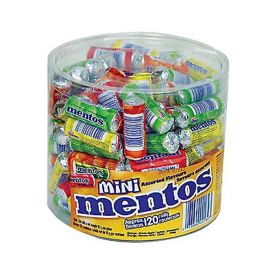 Bonbons Mini Mentos - Boite De 120