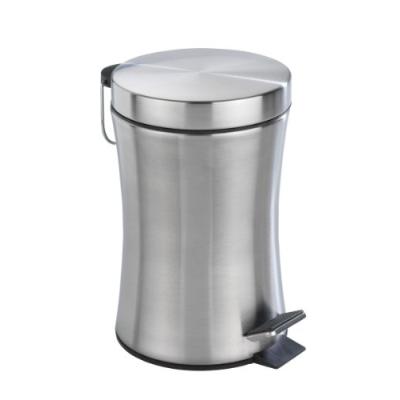 WENKO 18957100 POUBELLE COSMÉTIQUE À PÉDALE 3 L INOX PIENO