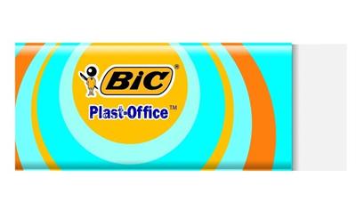 Gomme Plastique Blanche Rectangulaire Bic