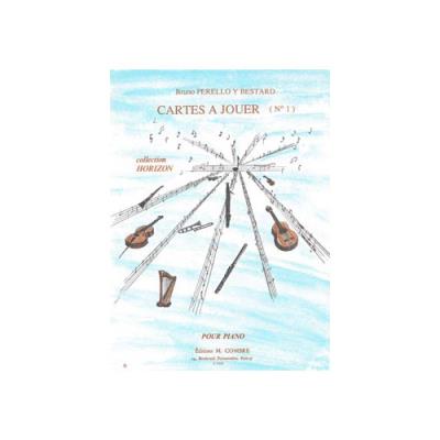 Partitions Classique Combre Perello Y Bestard Bruno - Cartes A Jouer N.1 - Piano Piano