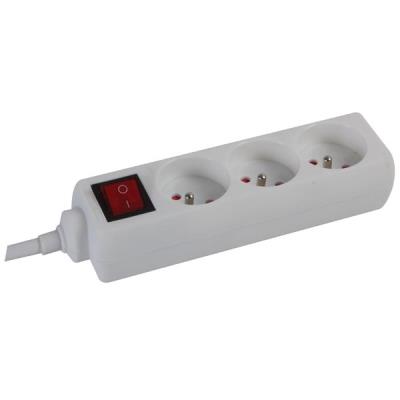 Perel Bloc Multiprise, 3 Prises Avec Interrupteur