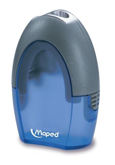 Taille-crayons Maped Tonic Métal 1 trou avec réserve bleu