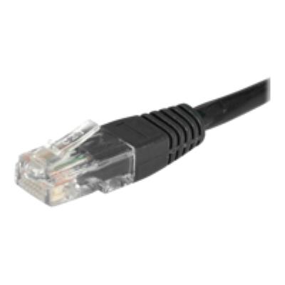 Cordon Patch RJ45 UTP CAT5e Noir - 0,15 M