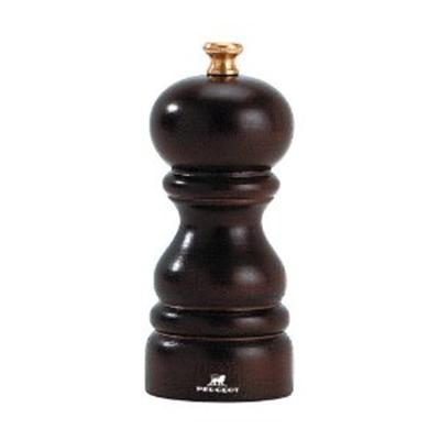 Peugeot - Moulin à poivre manuel en bois couleur chocolat 12 cm