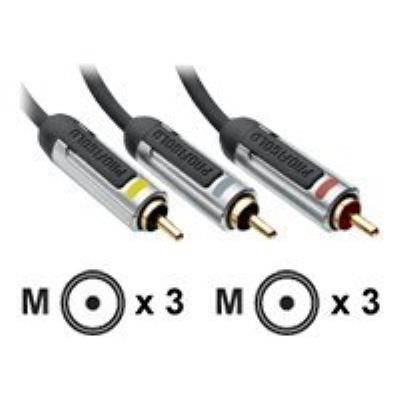 Bandridge Profigold video/audio-kabel - 5 m