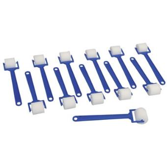 Rouleaux à peindre en mousse et plastique - Paquet de 12 - 1