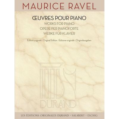 Oeuvres pour piano (édition originale) --- Piano