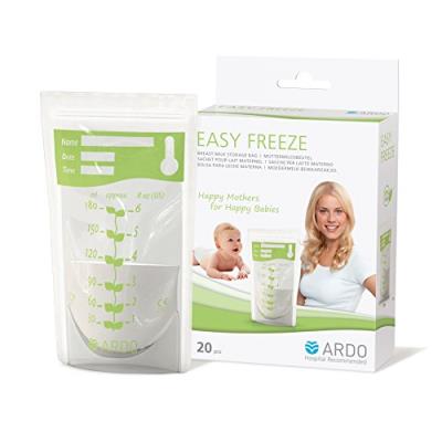 Ardo le sac pour lait maternel easyfreeze. Accessoires d'allaitement, transparent