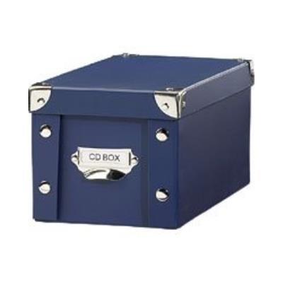 Boîte Pearl bleue d'archivage pour CD