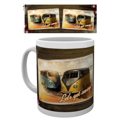 Tasse VW Camper Lets Get Away