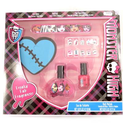 Coffret manucure 'Monster High' noir rose