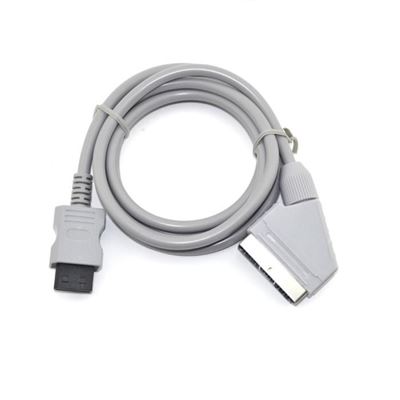 Câble péritel AV RGB Scart pour Nintendo Wii Wii U - 1,80 mètre
