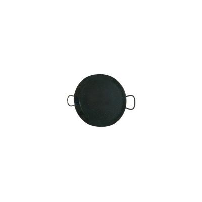 Plat à paëlla en émail - d 50 cm