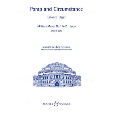 Partitions classique BOOSEY & HAWKES ELGAR EDWARD - POMP AND CIRCUMSTANCE OP. 39 - ORGAN Orgue
