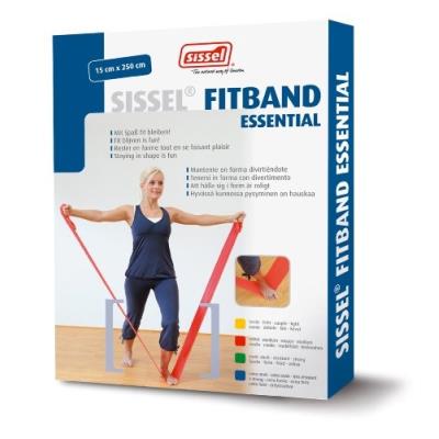 Sissel fitband essentiel, 15*250 cm mixte adulte jaune 1.95 kg souple