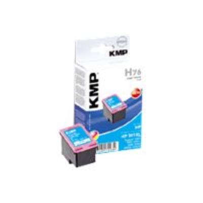KMP H76 - kleur (cyaan, magenta, geel) - inktcartridge (alternatief voor: HP 301XL)
