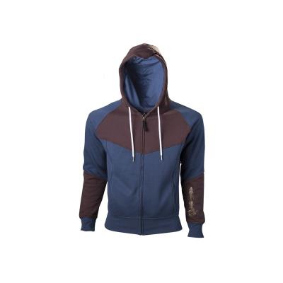 Sweat-Shirt - Assassin's Creed Unity - Hoodie Blue/Brown - Taille L