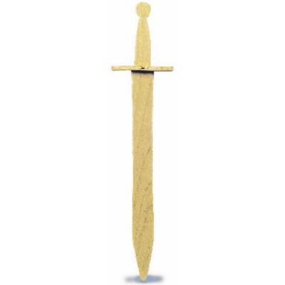 Épée de chevalier en bois naturel Henri