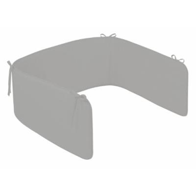 Julius zöllner tour de lit basic gris 180 cm