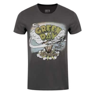Green Day T-Shirt Dookie Homme Gris