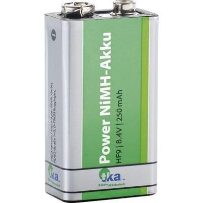 Accumulateur NiMH 9 V bloc 250 mAh