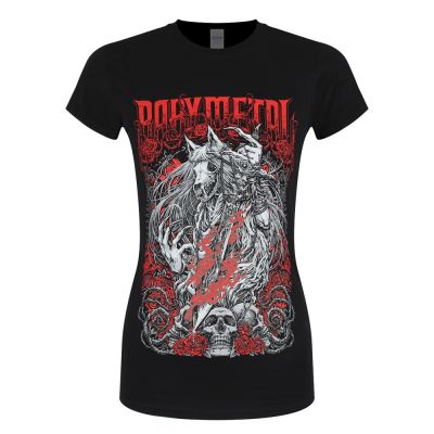 Babymetal T-Shirt Rosewolf Femme NoirM