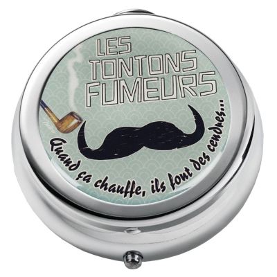 Cendrier de poche Les tontons fumeurs