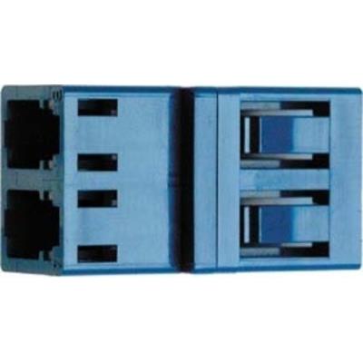 Teleg?rtner fiche femelle 2 x lcd, multimode om3, turquoise j08071a0017
