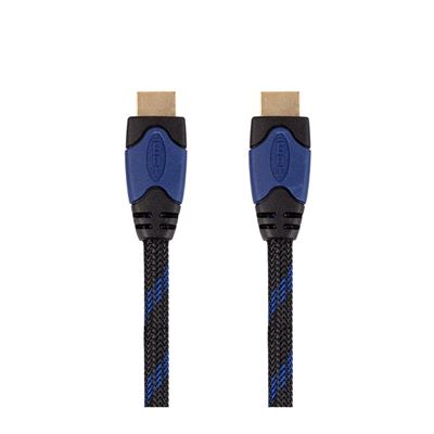 Câble HDMI 4K ULTRA HD 3 m bleu/noir PS4