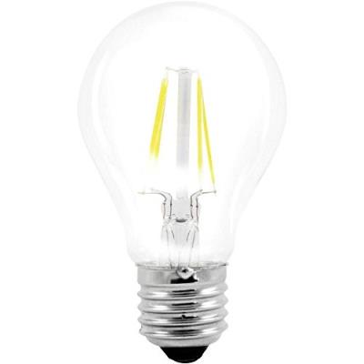 Ampoule ampoule led unicolore en forme de poire e27 4 w 37 w blanc chaud müller licht 24614