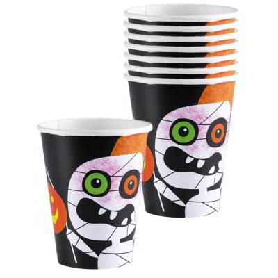 Gobelets Halloween cartoon (x8)