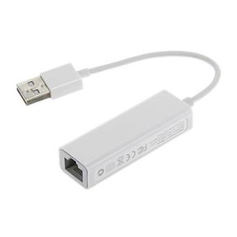Adaptateur USB vers Ethernet Powerline RJ45 pour PC, Ordinateur Portable,  TV, Apple MacBook, imprimante, convertisseur LAN câble réseau, Prise de