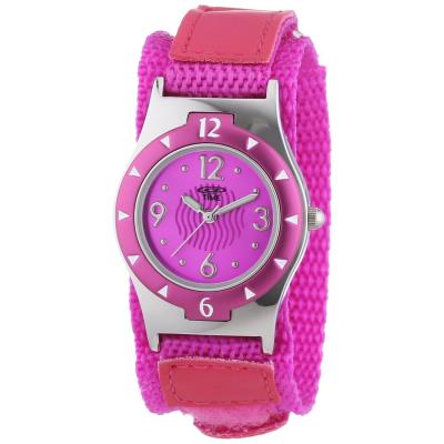 Montre @TIME en Tissu Rose/454-1806-67